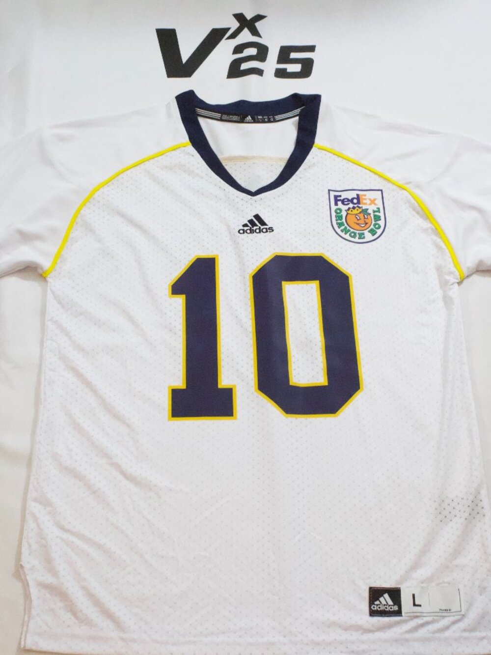 New Men's Michigan Wolverines Tom Brady Orange Bowl Throwback Jersey Size Large